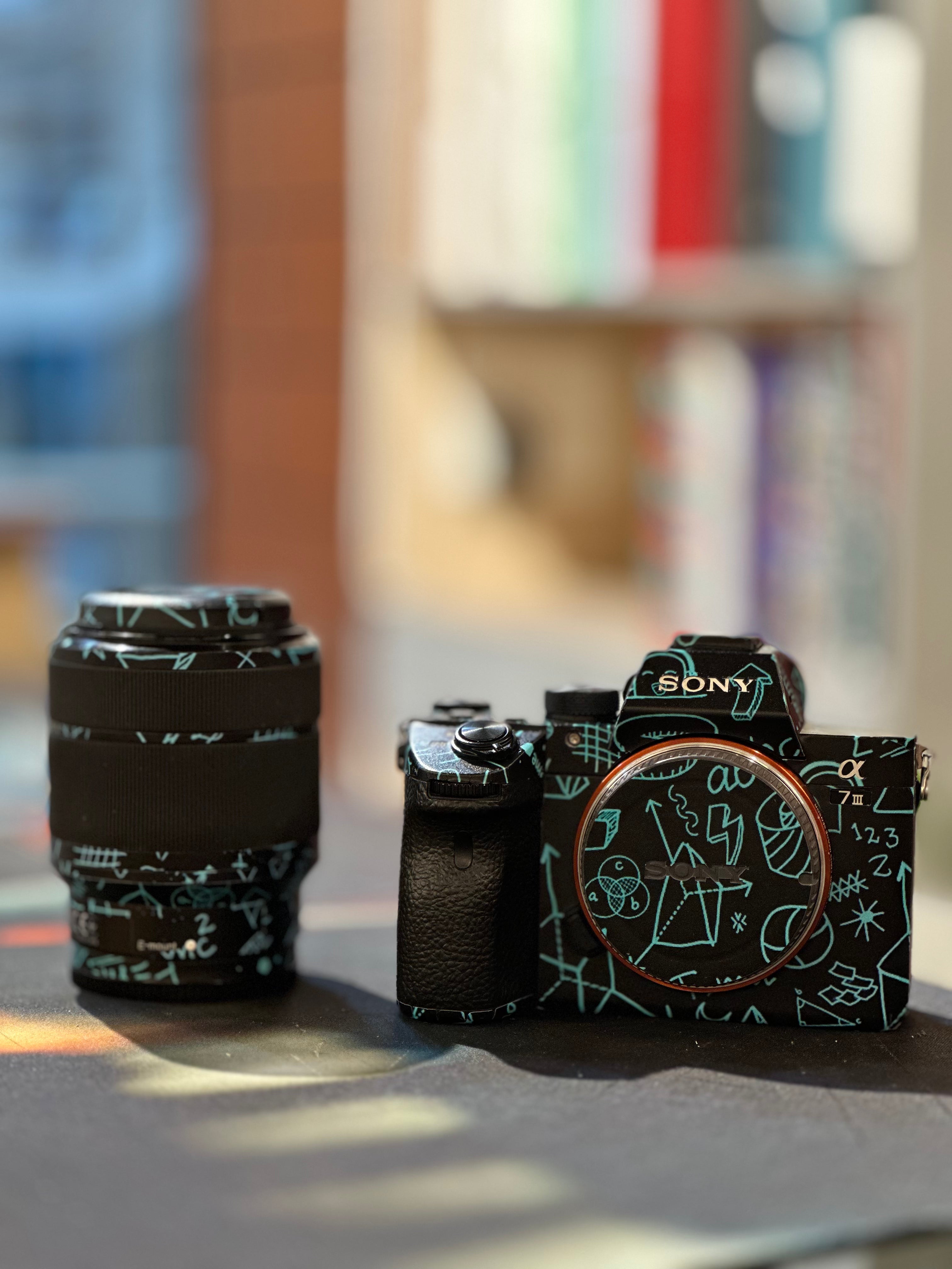 Holographic Prism Camera Skin