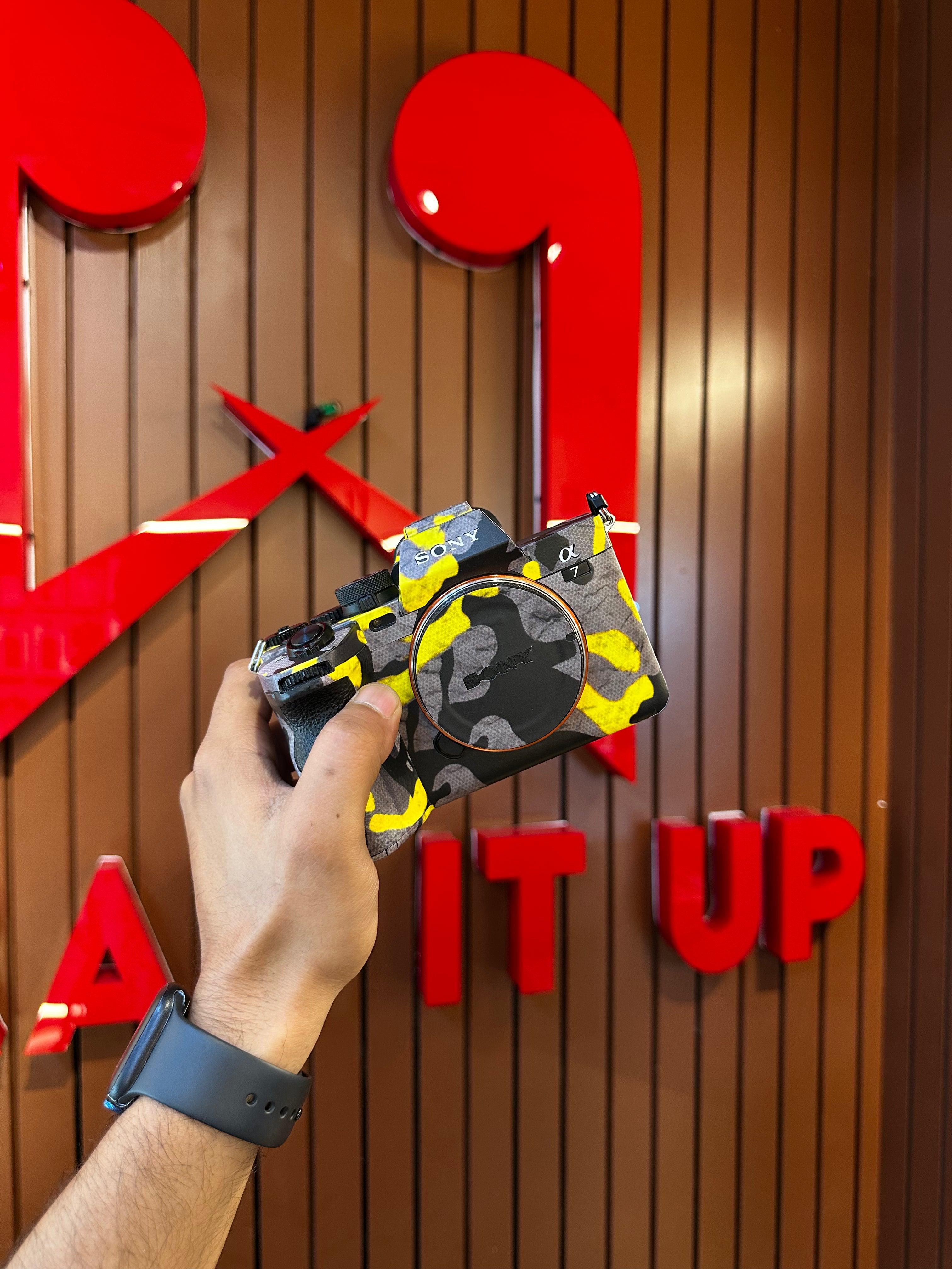 Camouflage Camera Skin