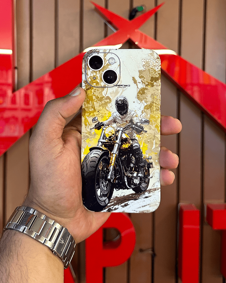Geometric Embossed Mobile Skin