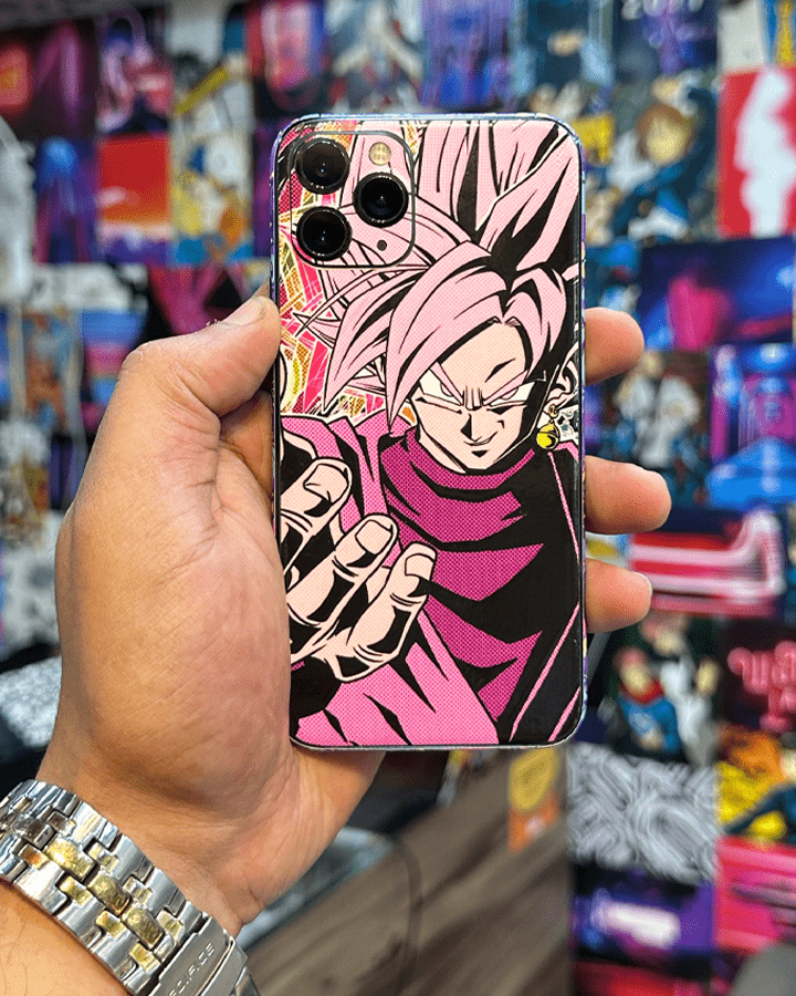 Neon Anime Burst Mobile Skin