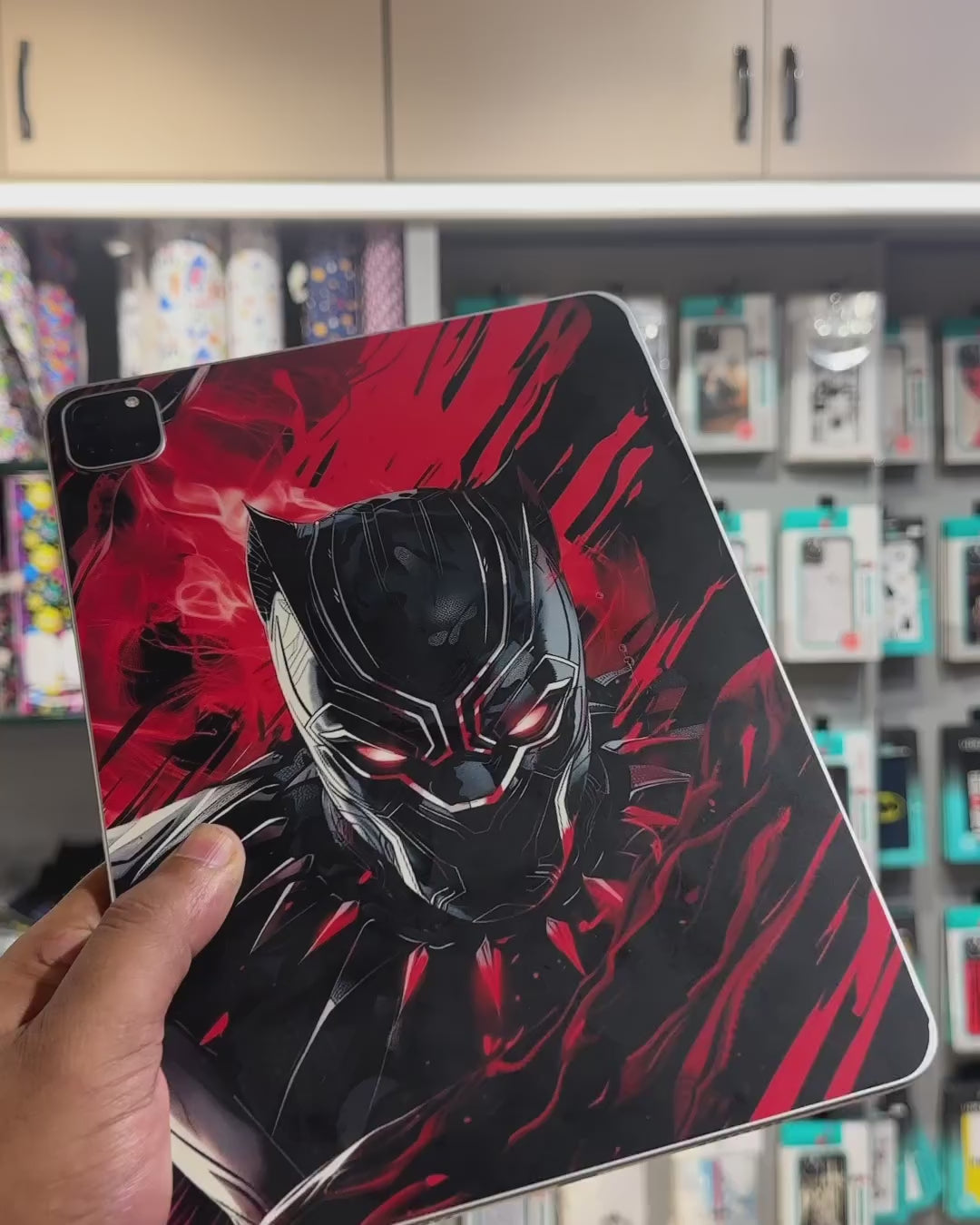 Black Panther iPad Skin