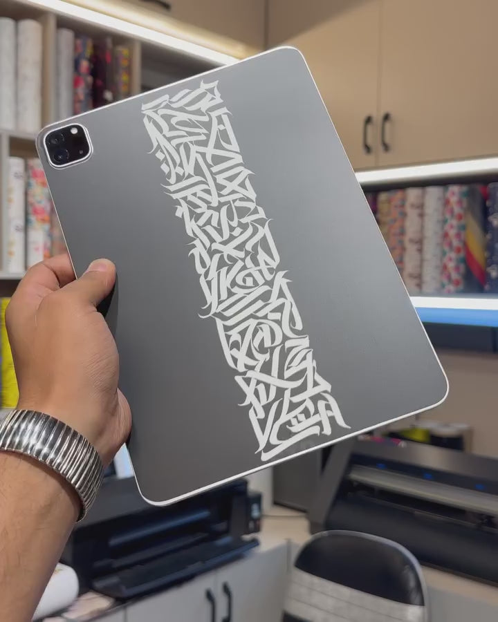 Calligraffiti Stripe Tablet Skin