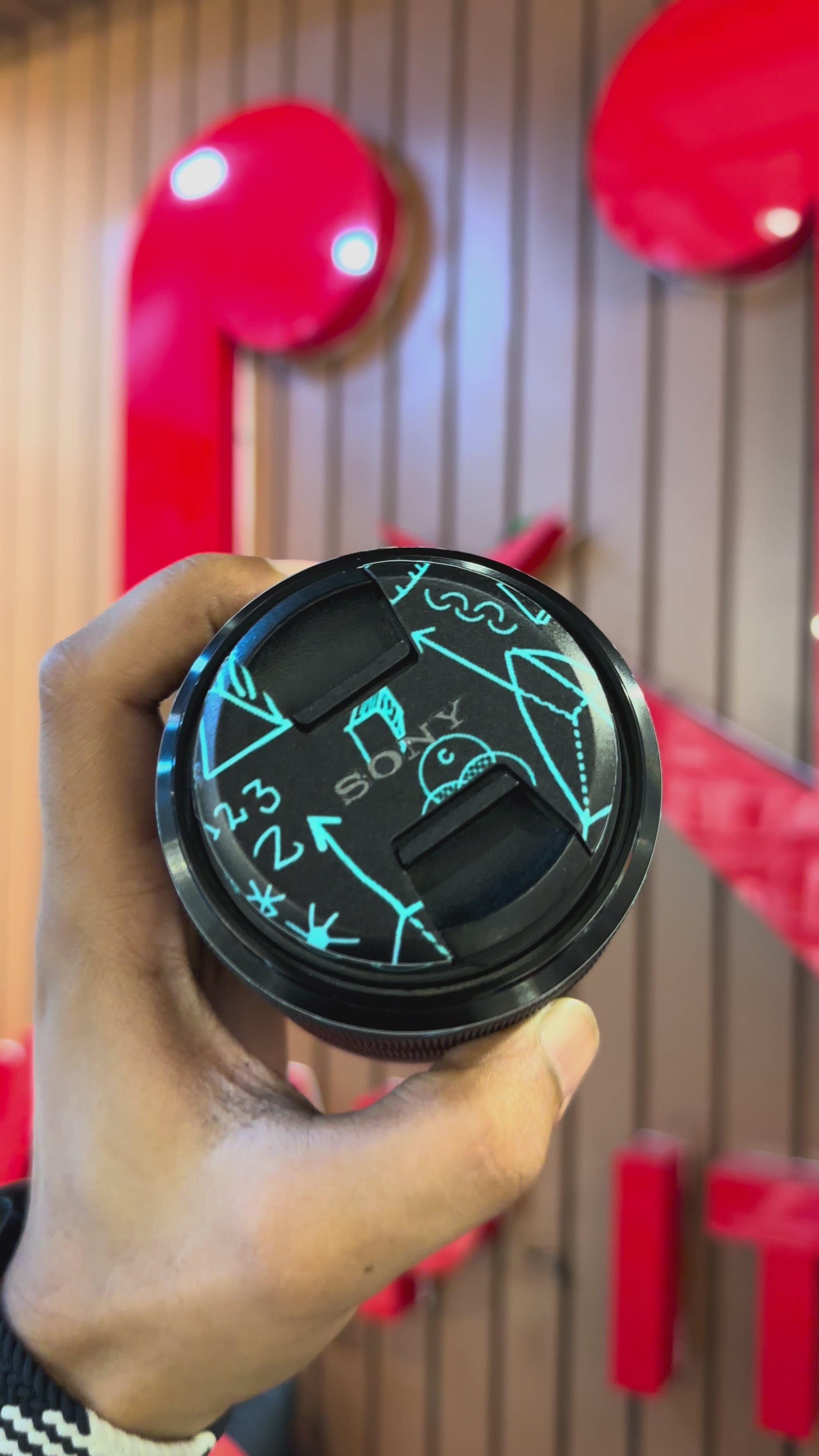 Holographic Prism Camera Skin