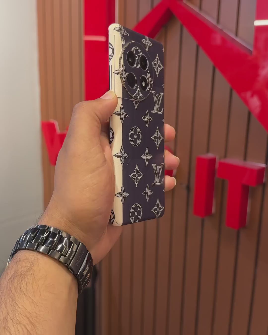 LV Luxe Monogram Skin