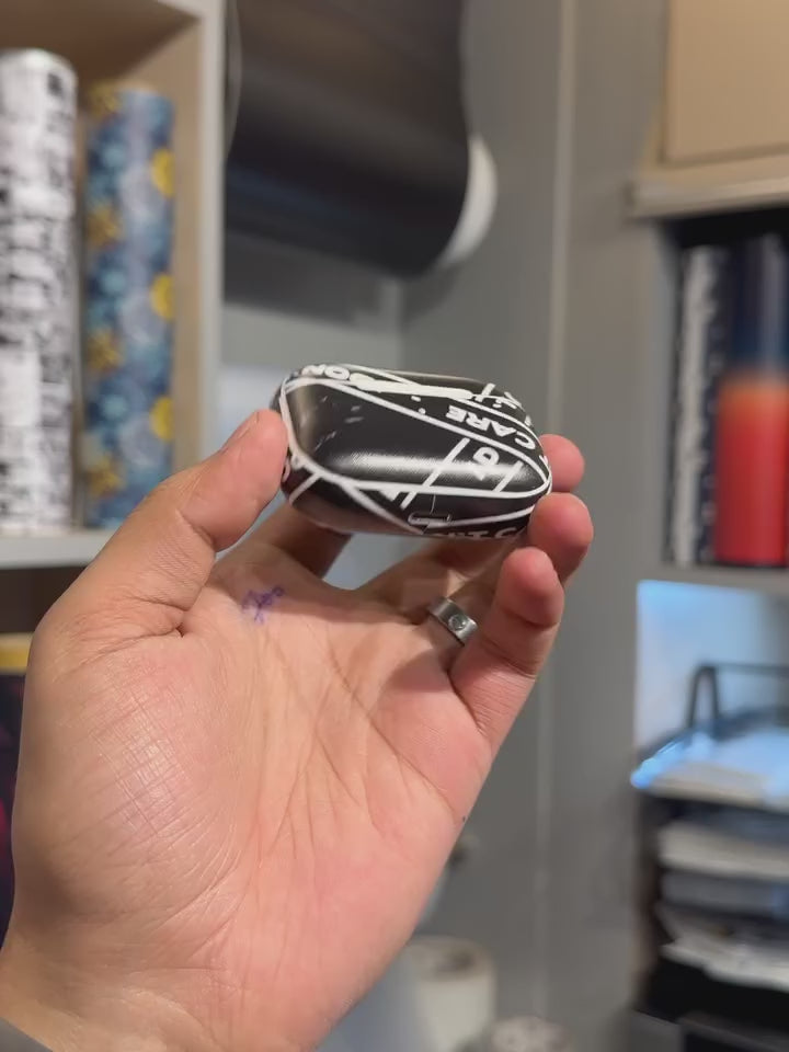 Don’t Care Geometric AirPods Skin