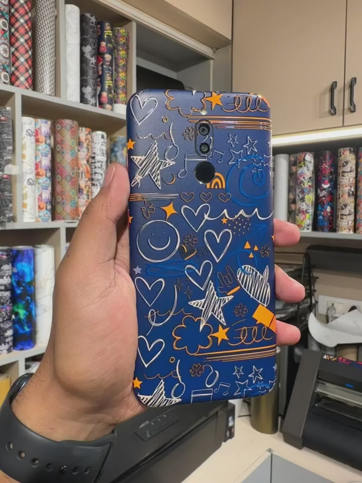 Dreamscape Doodle Night Mobile Skin