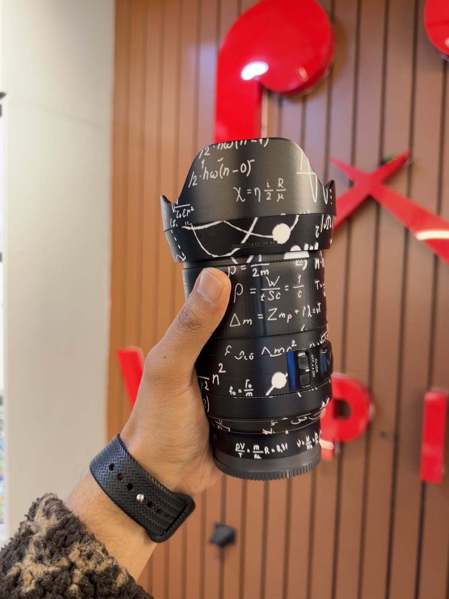 Abstract Pulse Camera Skin