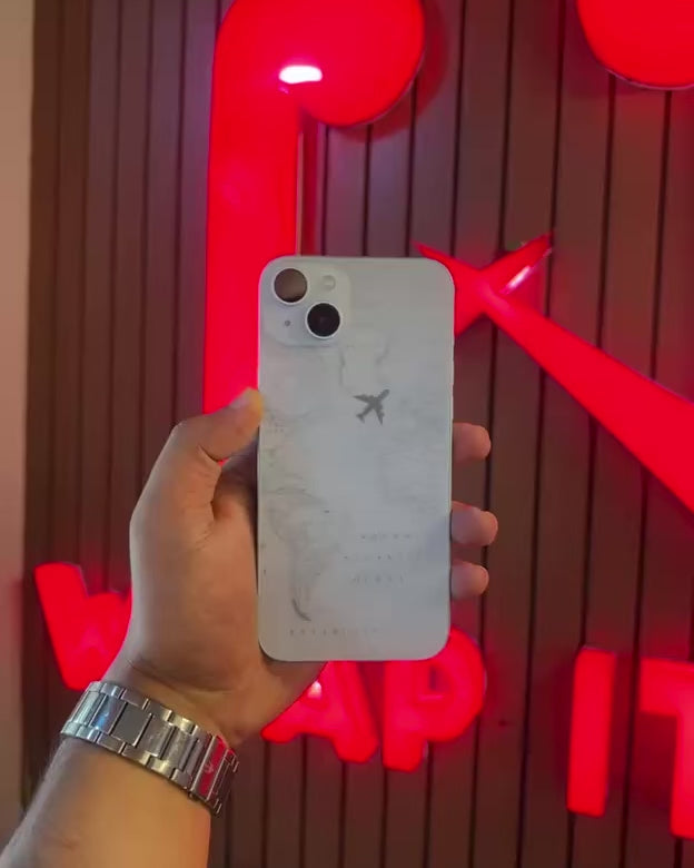 Wanderlust White – Travel Edition Mobile Skin