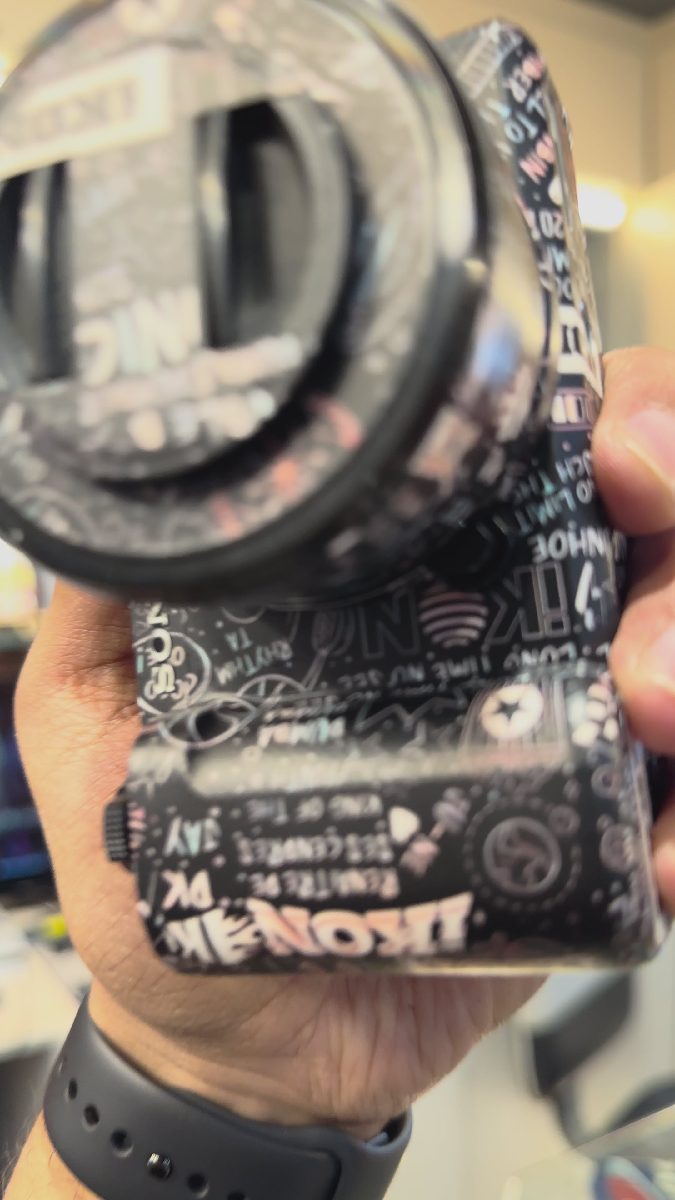 Abstract Pulse Camera Skin