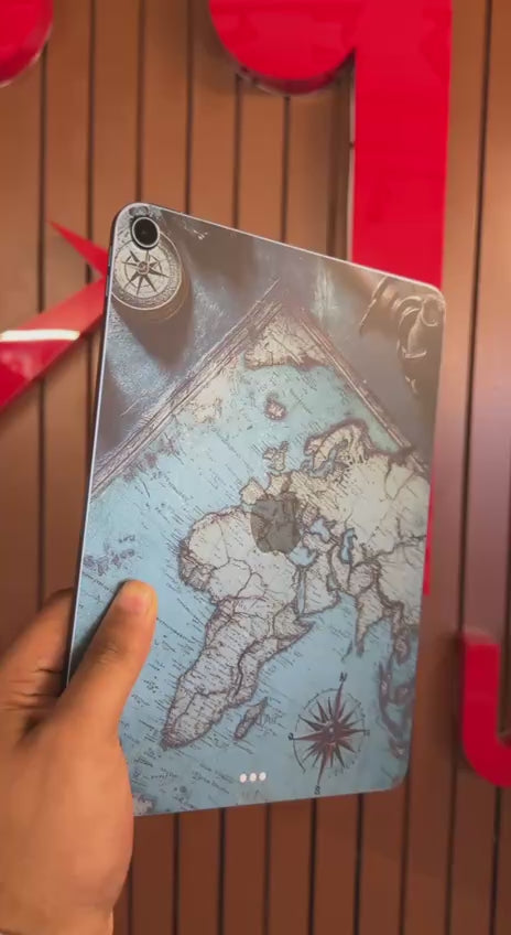 World map Ipad Skin