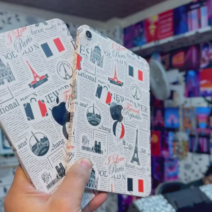 Paris Themed iPad Skin