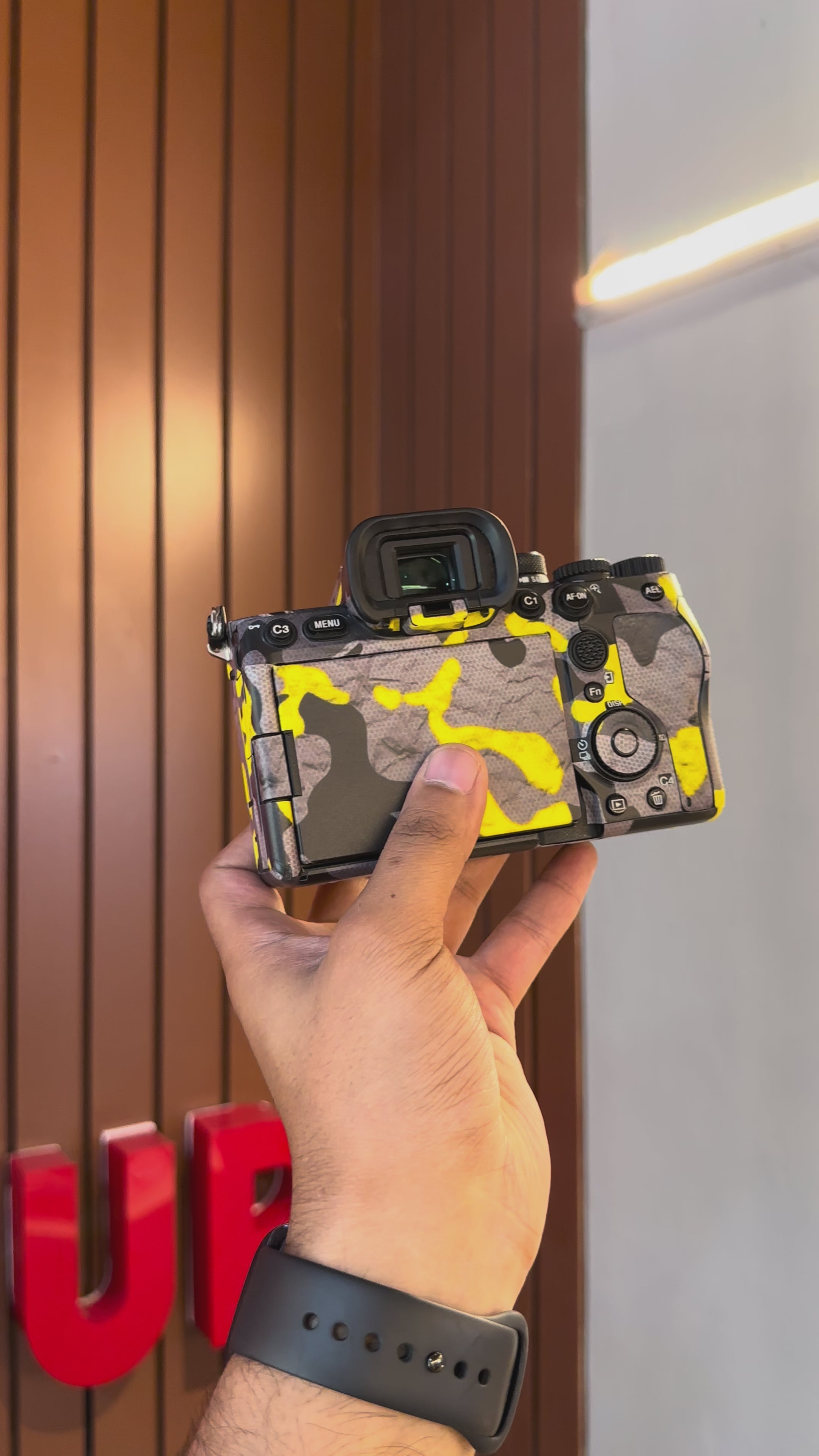 Camouflage Camera Skin