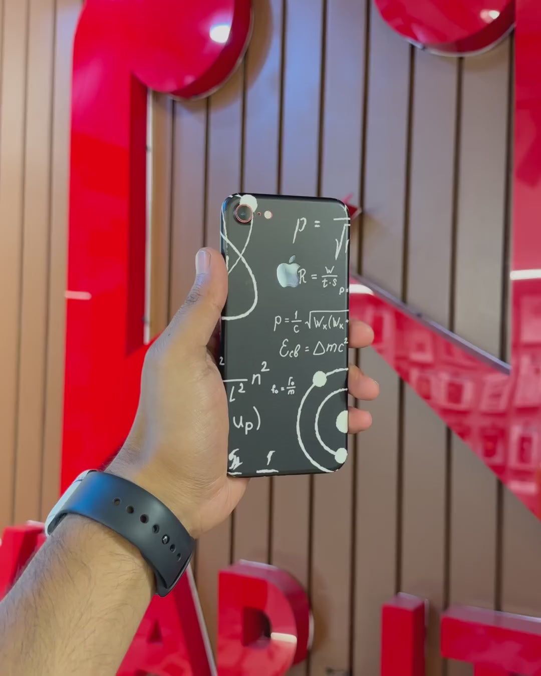 Physics Formulae Mobile Skin