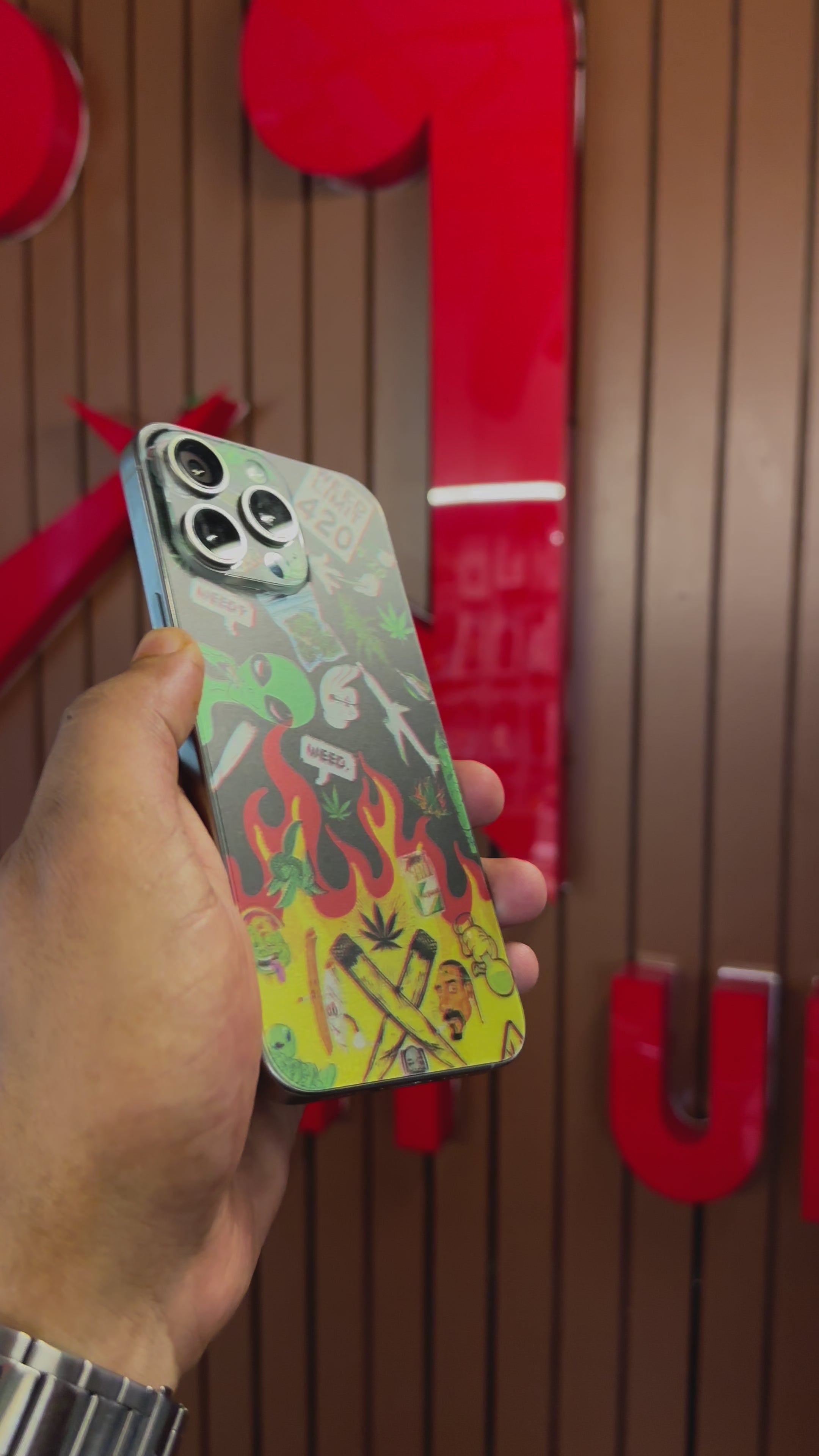 Translucent Mobile Skin