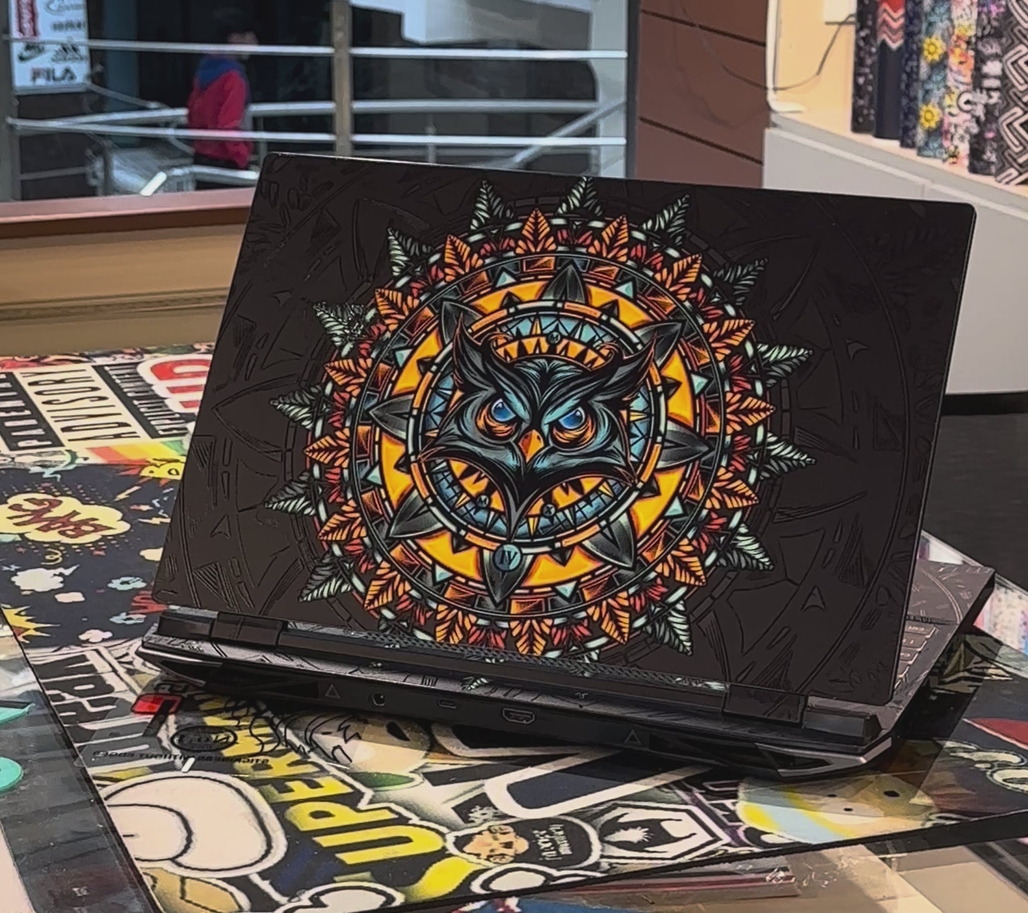 Mighty Owl Laptop Skin