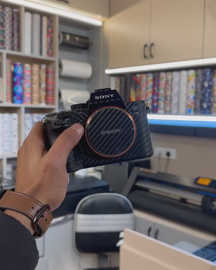 Carbon Fibre Camera Skin