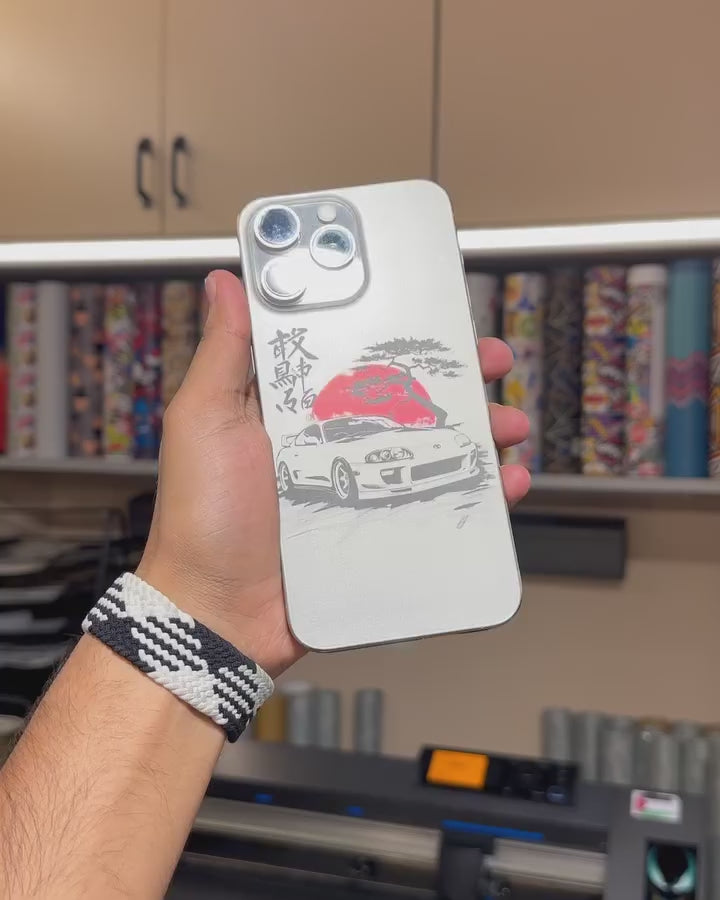 Performance Super Car Translucent Mobile Skin