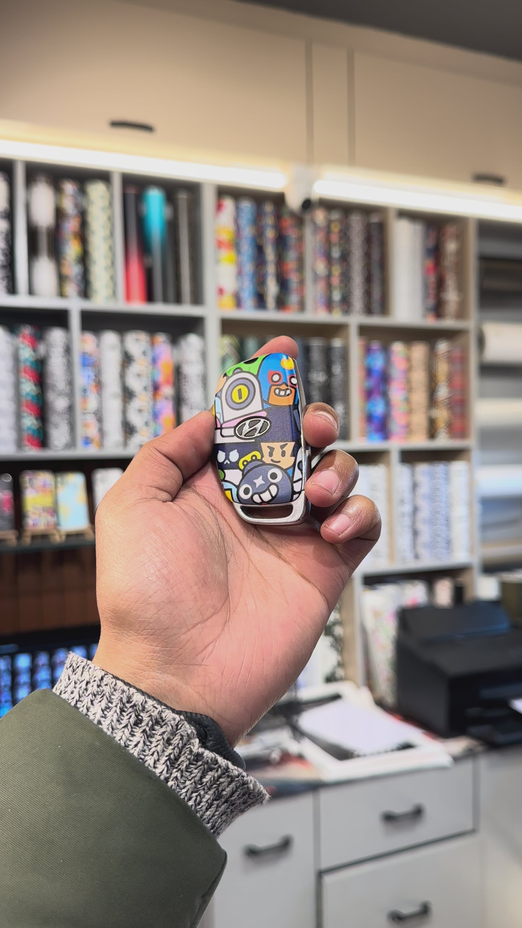 Ignite Series Car Key Skin